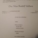 overlijdensbericht Max Vaillant